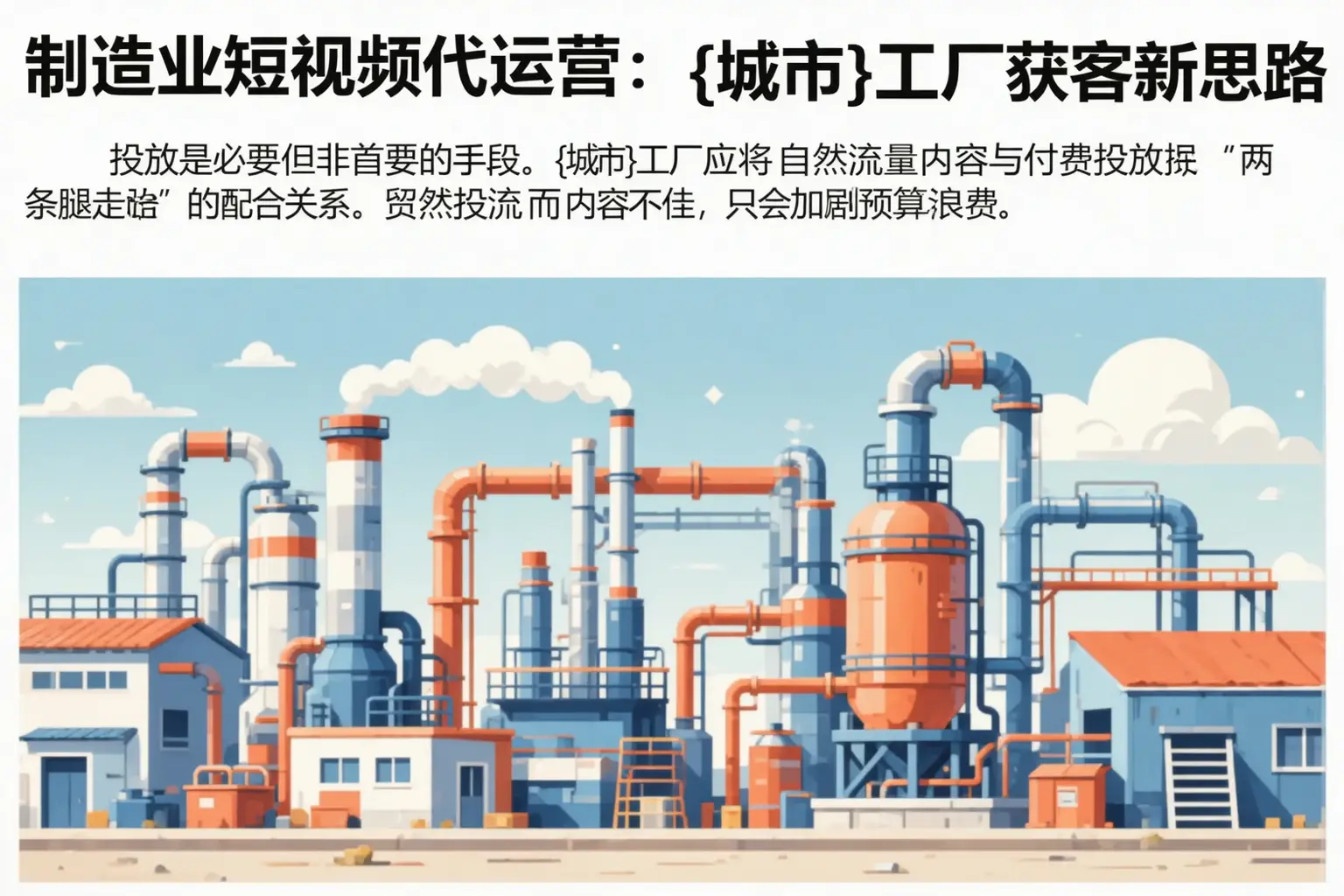 制造业短视频代运营:泰州工厂获客新思路