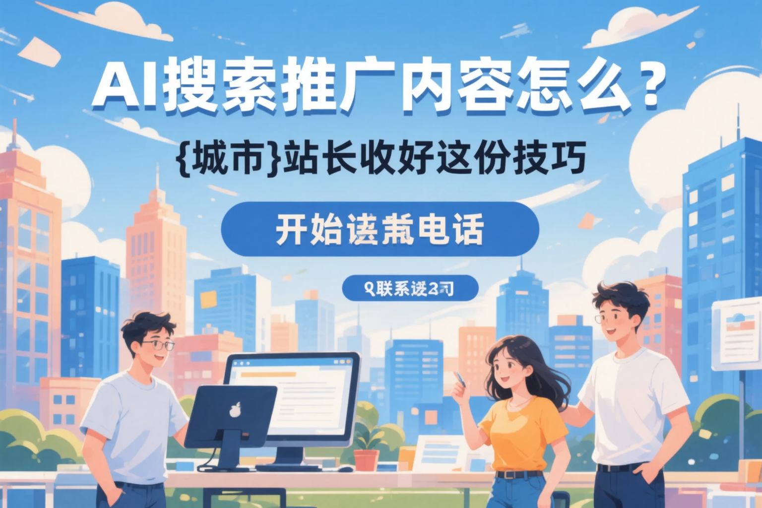 AI搜索推广内容怎么写?泰州站长收好这份技巧