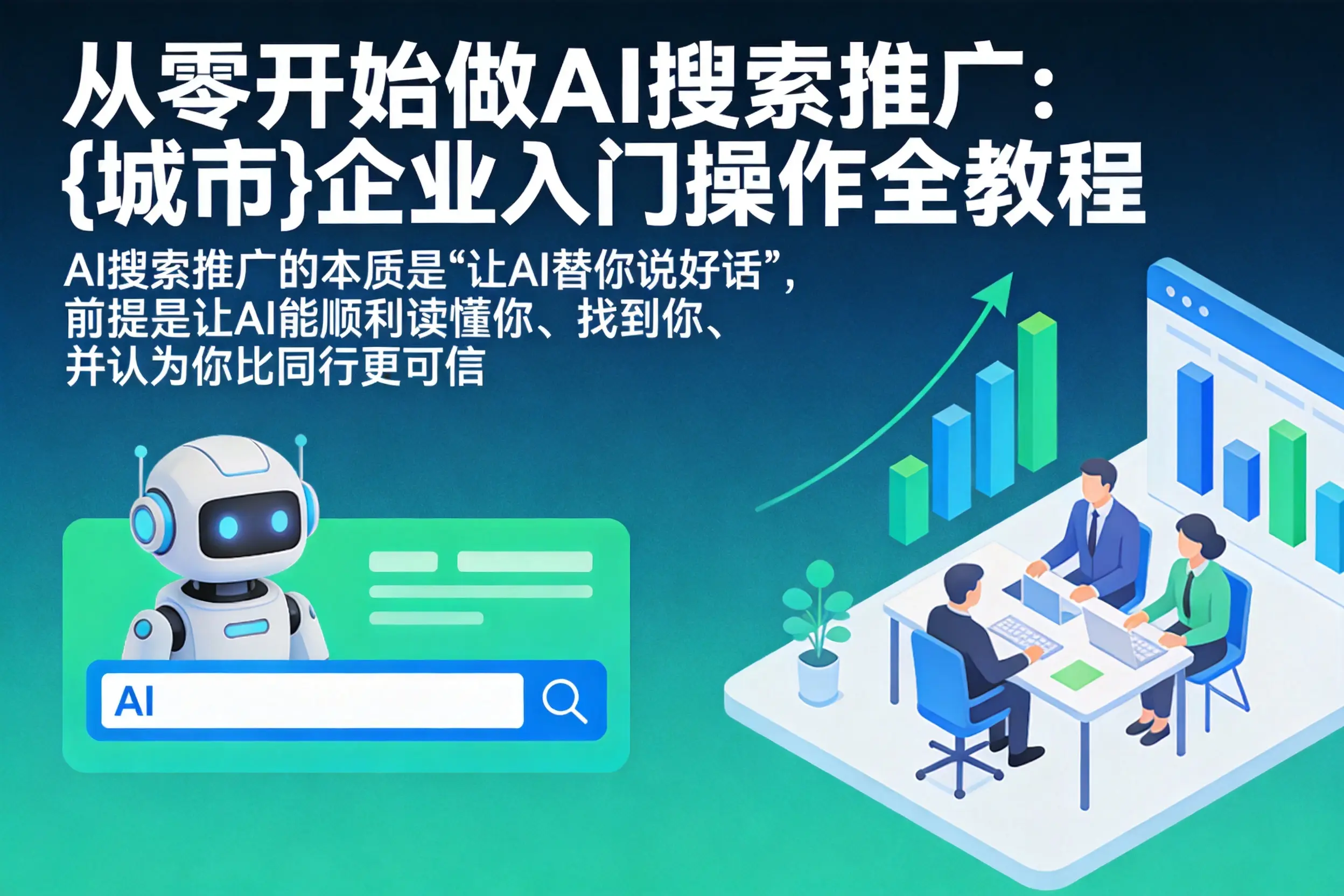 从零开始做AI搜索推广:泰州企业入门操作全教程