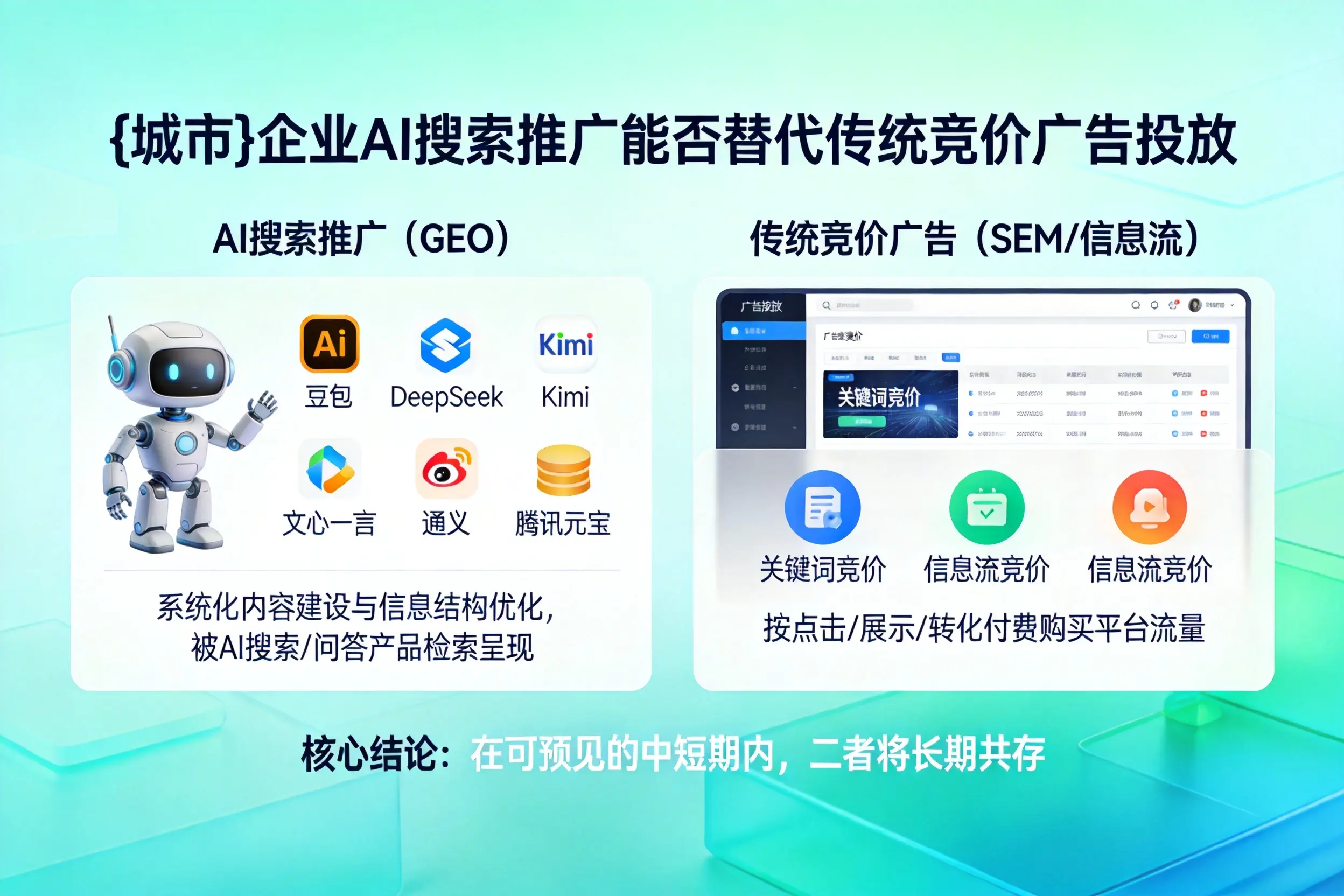 泰州企业AI搜索推广能否替代传统竞价广告投放
