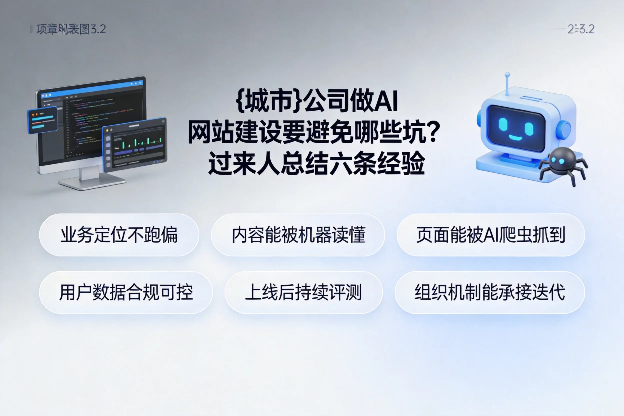 泰州公司做AI网站建设要避免哪些坑？过来人总结六条经验
